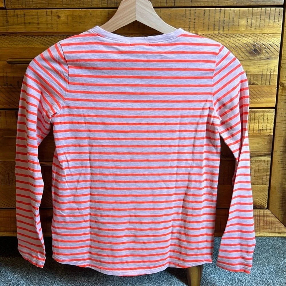 NWT Crewcuts Girls Striped Long Sleeve Kids Shirt